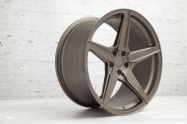NEW 20 INCH ISPIRI FFR5 ALLOY WHEELS IN MATT CARBON BRONZE WITH DEEPER CONCAVE 10" OR 10.5" REAR OPTIONS 5x120