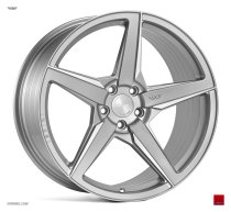 NEW 21 INCH ISPIRI FFR5 ALLOY WHEELS IN PURE SILVER BRUSHED WITH DEEPER CONCAVE 10.5″ REARS 5x112
