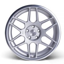 NEW 18" 3SDM 0.09 ALLOY WHEELS IN SATIN SILVER WITH POLISHED LIP WITH DEEPER CONCAVE 9.5" REAR et35/35