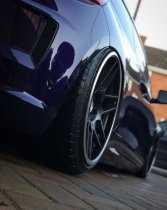 NEW 18 INCH 3SDM 0.09 ALLOY WHEELS IN MATT BLACK WITH POLISHED LIP AND DEEPER CONCAVE 9.5" REAR OPTION 5x112