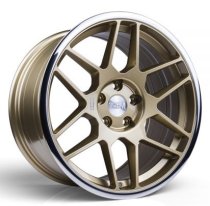 NEW 18 INCH 3SDM 0.09 ALLOY WHEELS IN GLOSS GOLD WITH POLISHED LIP WITH DEEPER CONCAVE 9.5″ REAR OPTION 5x112