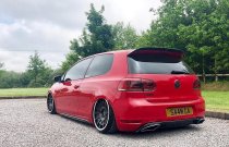 NEW 18 INCH 3SDM 0.66 ALLOY WHEELS IN MATT BLACK WITH POLISHED LIP AND DEEPER CONCAVE 9.5" REAR OPTION 5x112