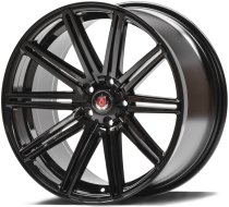NEW 20" AXE EX15 DEEP CONCAVE ALLOY WHEELS IN GLOSS BLACK WITH DEEP CONCAVE 10.5" REAR