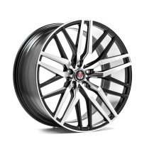 NEW 20 INCH AXE EX30 ALLOY WHEELS IN GLOSS BLACK WITH POLISHED FACE AND DEEP CONCAVE 10″ REAR OPTION 5x112