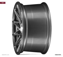 NEW 19" VEEMANN V-FS35 ALLOY WHEELS IN GLOSS GRAPHITE WITH WIDER 9.5" REARS ET35/42