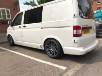 NEW 20 INCH VEEMANN V-FS35 ALLOY WHEELS IN GLOSS GRAPHITE WITH DEEPER CONCAVE 10" ALL ROUND 5x120