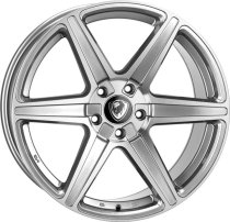 NEW 19" CADES THOR ALLOY WHEELS IN SILVER WITH POLISHED FACE AND DEEPER CONCAVE 9.5" REARS