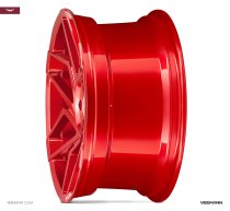 NEW 19 INCH VEEMANN V-FS27R ALLOY WHEELS IN CANDY RED , DEEPER CONCAVE 9.5" ALL ROUND 5x112