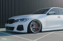 NEW 19 INCH VEEMANN V-FS33 ALLOY WHEELS IN SILVER MACHINED WITH DEEPER CONCAVE 9.5" REARS 5x112