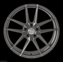 NEW 20 INCH QUANTUM44 SFF1 ALLOY WHEELS IN DIAMOND GRAPHITE WITH DEEPER CONCAVE 10" REAR 5x112
