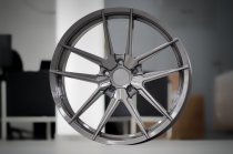 NEW 20 INCH QUANTUM44 SFF1 ALLOY WHEELS IN DIAMOND GRAPHITE WITH DEEPER CONCAVE 10" REAR 5x112