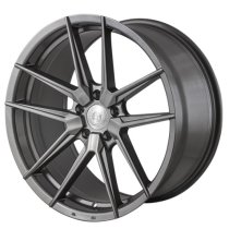 NEW 20 INCH QUANTUM44 SFF1 ALLOY WHEELS IN DIAMOND GRAPHITE WITH DEEPER CONCAVE 10″ REAR 5x112