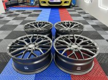 NEW 20 INCH QUANTUM44 SFF2 ALLOY WHEELS IN DIAMOND GRAPHITE WITH DEEPER CONCAVE 10" REAR 5x112
