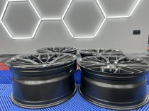 NEW 20 INCH QUANTUM44 SFF2 ALLOY WHEELS IN DIAMOND GRAPHITE WITH DEEPER CONCAVE 10" REAR 5x112