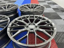 NEW 20 INCH QUANTUM44 SFF2 ALLOY WHEELS IN DIAMOND GRAPHITE WITH DEEPER CONCAVE 10" REAR 5x112