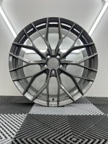 NEW 20 INCH QUANTUM44 SFF2 ALLOY WHEELS IN DIAMOND GRAPHITE WITH DEEPER CONCAVE 10" REAR 5x112