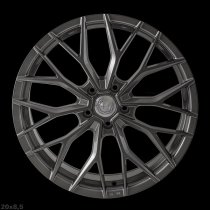 NEW 19 INCH QUANTUM44 SFF2 FLOW FORMED ALLOY WHEELS IN DIAMOND GRAPHITE, 8.5" et45 ALL ROUND 5x112