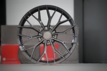 NEW 19 INCH QUANTUM44 SFF2 FLOW FORMED ALLOY WHEELS IN DIAMOND GRAPHITE, 8.5" et45 ALL ROUND 5x112