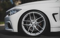 NEW 20 INCH VEEMANN VC03 ALLOY WHEELS IN QUARTZ SILVER MACHINED WITH DEEPER CONCAVE 10" OR 10.5" REARS 5x112
