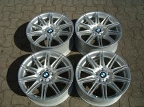 USED 19 INCH GENUINE BMW STYLE 225M E92 M SPORT ALLOY WHEELS, WIDE REAR, FULLY REFURBED 5x120