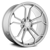 NEW 20" VEEMANN VC632 ALLOY WHEELS IN SILVER POLISHED WITH WIDER 10" or 10.5" ALL ROUND