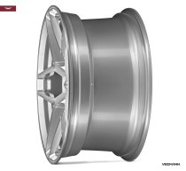 NEW 20 INCH VEEMANN VC650 ALLOY WHEELS IN QUARTZ SILVER MACHINED, DEEPER CONCAVE 10" OR 10.5" ALL ROUND 5x112