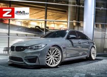 NEW 20 INCH ZITO ZF01 FLOW FORMED ALLOY WHEELS IN HYPER SILVER WITH DEEPER CONCAVE 10" REAR 5x120