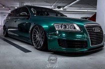 NEW 19 INCH VEEMANN V-FS34 ALLOY WHEELS IN GLOSS GRAPHITE WITH DEEPER CONCAVE 9.5" REAR OPTION 5x112