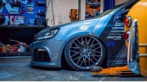 NEW 19 INCH VEEMANN V-FS34 ALLOY WHEELS IN GLOSS GRAPHITE WITH DEEPER CONCAVE 9.5" REAR OPTION 5x112
