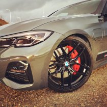 NEW 19 INCH VEEMANN VC03 ALLOY WHEELS IN GLOSS BLACK, DEEPER CONCAVE 9.5" ALL ROUND 5x112