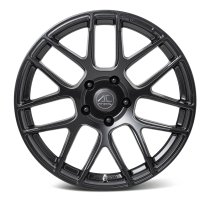 NEW 19" AC FF046 FLOW FORMED ALLOY WHEELS IN SATIN BLACK WITH DEEPER CONCAVE 10" REARS