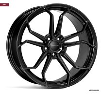 NEW 19" VEEMANN VC632 ALLOY WHEELS IN GLOSS BLACK WITH DEEPER CONCAVE 9.5" REAR
