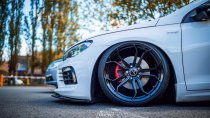 NEW 19 INCH VEEMANN VC632 ALLOY WHEELS IN GLOSS BLACK WITH DEEPER CONCAVE 9.5" REAR 5x120