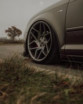 NEW 20 INCH VEEMANN V-FS27R ALLOY WHEELS IN GLOSS GRAPHITE WITH DEEPER CONCAVE 10" REAR OPTION 5x112