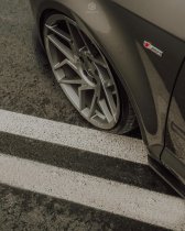NEW 20 INCH VEEMANN V-FS27R ALLOY WHEELS IN GLOSS GRAPHITE WITH DEEPER CONCAVE 10" REAR OPTION 5x112