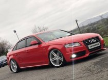 NEW 19 INCH VEEMANN V-FS33 ALLOY WHEELS IN SILVER MACHINED WITH DEEPER CONCAVE 9.5" REARS 5x120