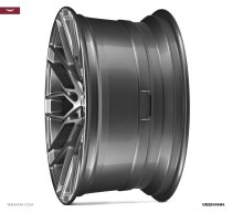 NEW 20 INCH VEEMANN V-FS34 ALLOY WHEELS IN GLOSS GRAPHITE WITH DEEP CONCAVE 10J REARS 5x120