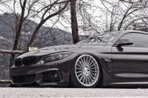 NEW 19 INCH VEEMANN V-FS36 ALLOY WHEELS IN SILVER WITH POLISHED FACE 5x112