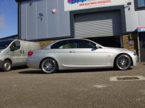 NEW 20 INCH VEEMANN V-FS36 ALLOY WHEELS IN SILVER MACHINED WITH DEEPER CONCAVE 10" REAR 5x120