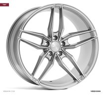 NEW 19″ VEEMANN V-FS37 ALLOY WHEELS IN SILVER POLISHED WITH WIDER 9.5″ REARS