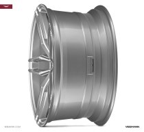 NEW 19 INCH VEEMANN V-FS37 ALLOY WHEELS IN SILVER MACHINED WITH DEEPER CONCAVE 9.5" REARS 5x120