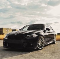NEW 20 INCH VEEMANN V-FS37 ALLOY WHEELS IN SILVER MACHINED WITH DEEPER CONCAVE 10" REAR 5x120