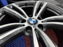USED 19 INCH GENUINE BMW STYLE 442 F30/31 M DOUBLE SPOKE ALLOY WHEELS,WIDE REAR, FULLY REFURBED 5x120