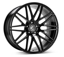 NEW 20" WRATH WF3 FLOW FORMED ALLOY WHEELS IN GLOSS BLACK, WIDER 10" REARS