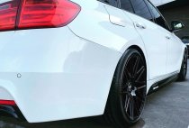 NEW 20 INCH WRATH WF3 FLOW FORMED ALLOY WHEELS IN GLOSS BLACK WITH DEEPER CONCAVE 10" REARS 5x120
