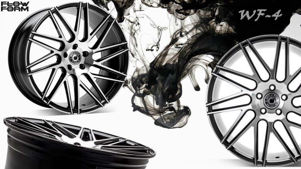 BM Autosport - NEW 20 INCH WRATH WF4 FLOW FORMED ALLOY WHEELS IN GLOSS B...
