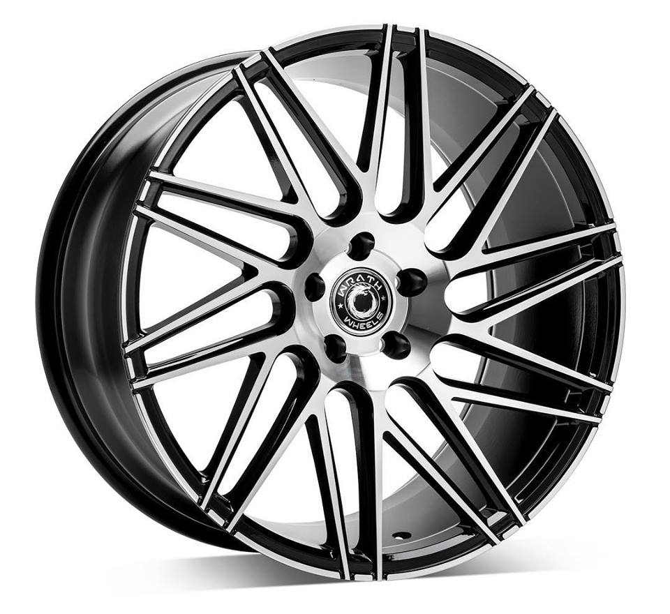 BM Autosport - NEW 20 INCH WRATH WF4 FLOW FORMED ALLOY WHEELS IN GLOSS B...