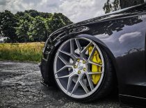 NEW 20 INCH VEEMANN V-FS38 ALLOY WHEELS IN SILVER MACHINED WITH DEEPER CONCAVE 10" REAR 5x120