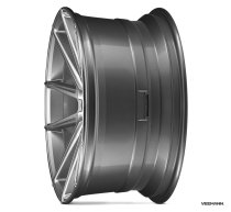 NEW 21 INCH VEEMANN V-FS4 ALLOY WHEELS IN GLOSS GRAPHITE WITH DEEPER CONCAVE 10.5" REARS 5x120