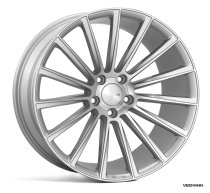 NEW 20 INCH VEEMANN V-FS55 ALLOY WHEELS IN SILVER MACHINED, DEEPER CONCAVE 10″ REARS ALL ROUND 5x112